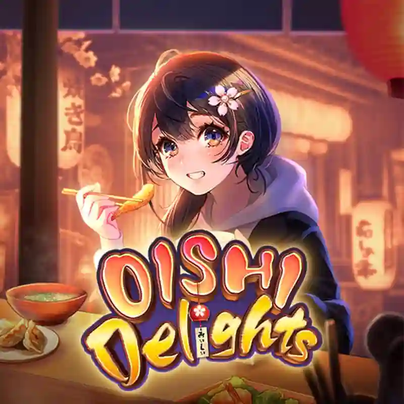 Oishi Delights casino slot game mxbigwin777